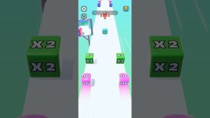 Jelly run 2048 ФУТАЖ
