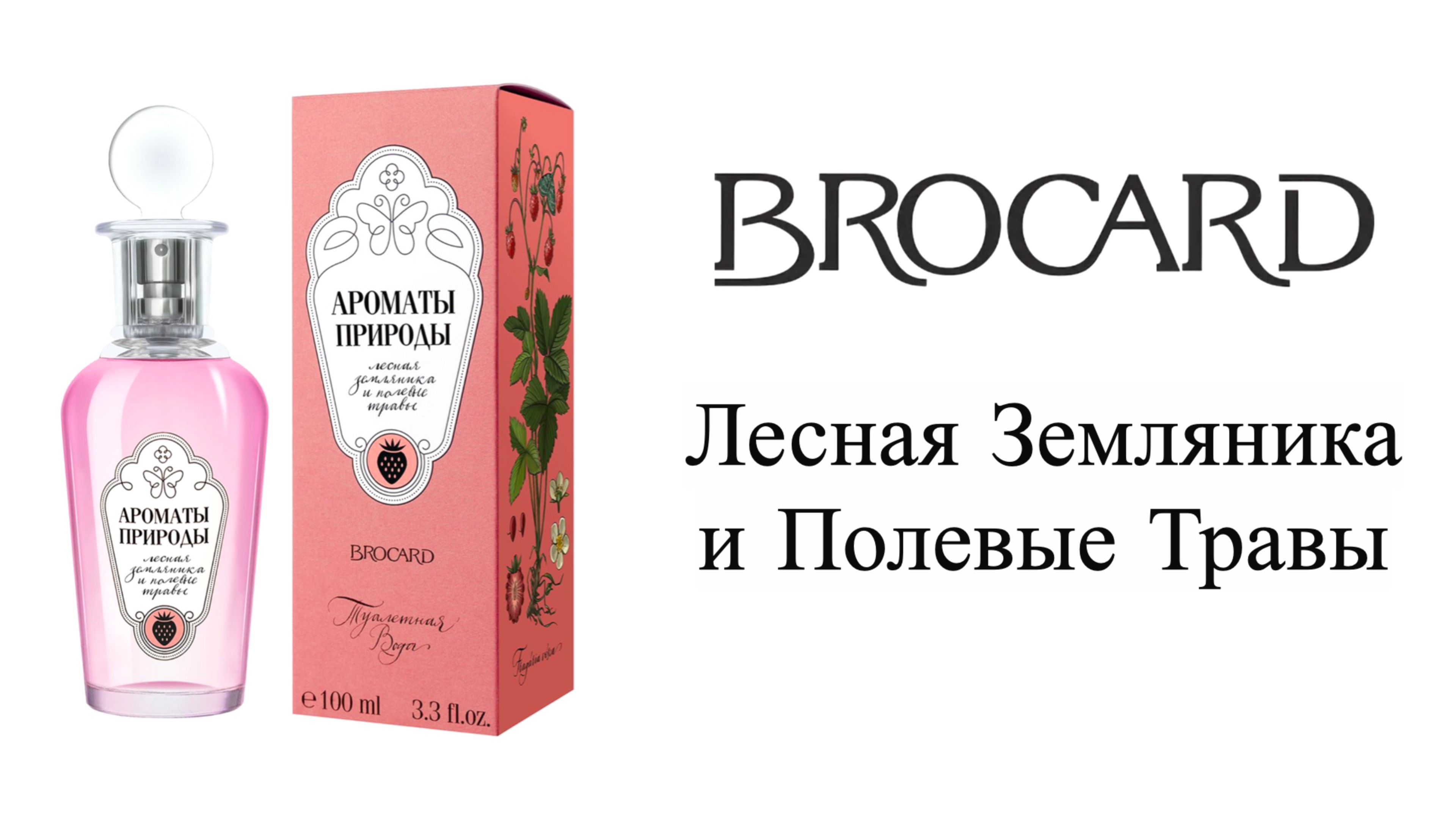 Обзор Аромата - Лесная Земляника и Полевые Травы "Ароматы Природы" Brocard БЮДЖЕТНО и ОТЛИЧНО