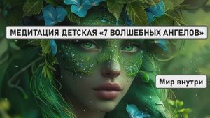 МЕДИТАЦИЯ ДЛЯ ДЕТЕЙ «7 ВОЛШЕБНЫХ АНГЕЛОВ»