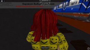 Roblox. Метро Санкт-Петербурга. Катаемся по метро Питера!