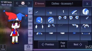 Как сохранить  персонажа в Gacha Club?