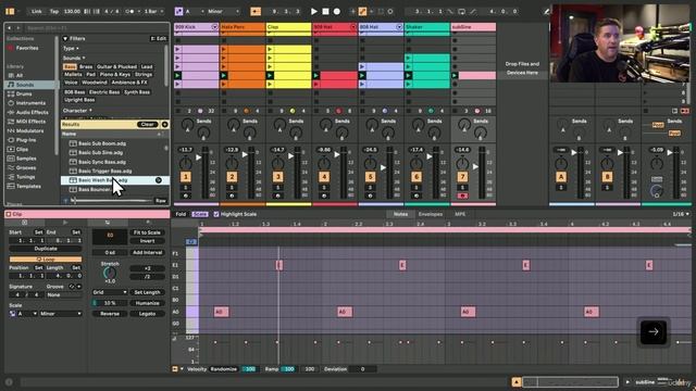 3 -Create a Bassline