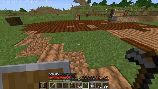 Построил ферму побольше Майнкрафт ЛетсПлей #12 смотреть онлайн