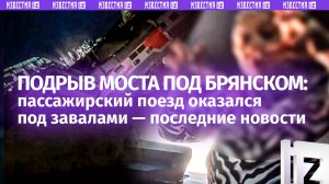 «Потолок весь упал»: мост раздавил пассажирский поезд в Брянской области. Главное о трагедии