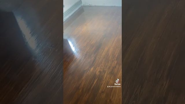 Деревянный сосновый дощатый пол. Стоит ли его тониров? смотреть онлайн