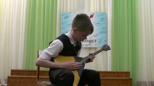 Отгон Иван (балалайка) - А.Вивальди - Соната h-moll (ч. 1, 2) (преподаватель Царенко Николай Вас.)