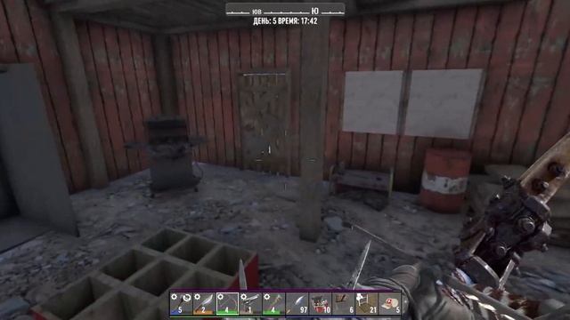 7 Day To Die 1.0 - Ninja RazoR - EP5 (Сила Растёт) [HARDCORE] [4K 60FPS]