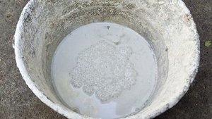 Как я известь для побелки гасил