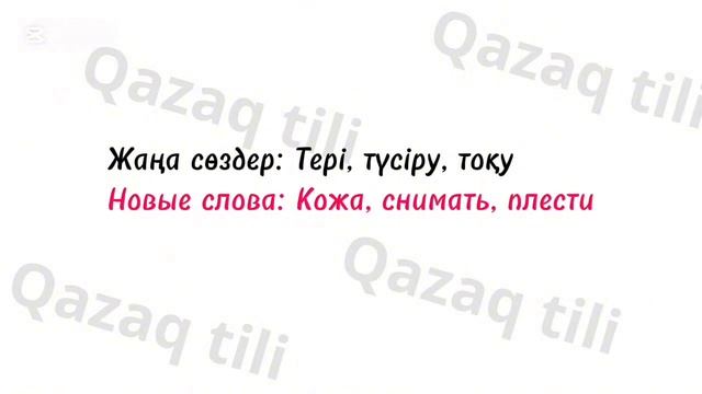 Казахский язык. 3 класс. 7 урок. Қолөнер шебері смотреть онлайн