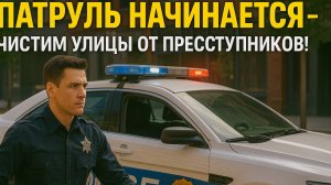Патруль начинается — чистим улицы от преступников!