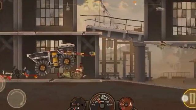 Гробовая машина: Финал 93-го дня в Earn to Die 2 смотреть онлайн