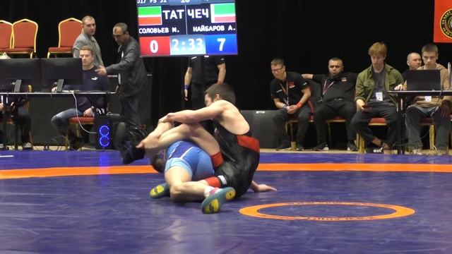 Максим Соловьёв (Татарстан) - Ахмед Найбаров (Чечня) смотреть онлайн