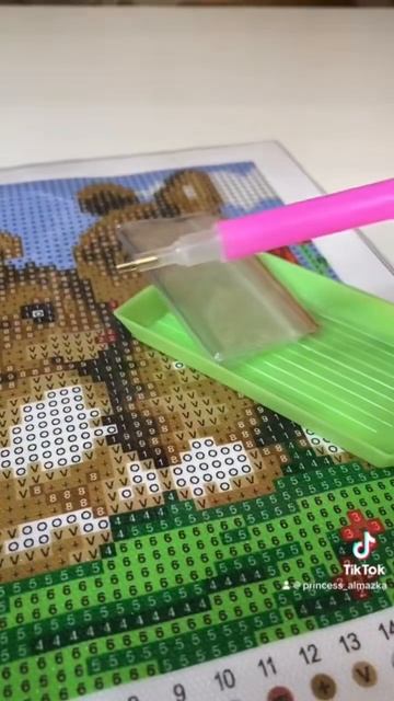 Новый процесс #dimondpainting #алмазнаямозаика #алмазнаявыши смотреть онлайн