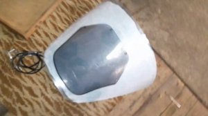 Стекло из поликарбоната для снегохода Буран на Хонду.