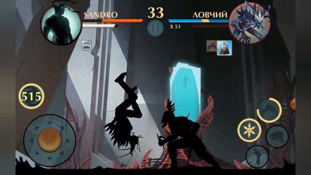Shadow fight 2 победил Ловчего без сфер!❌ Остался Привратни? смотреть онлайн