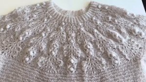 Хит: ВЯЖЕМ ДЖЕМПЕР «SELESTA» РЯД ЗА РЯДОМ! KNITTING SWEATER