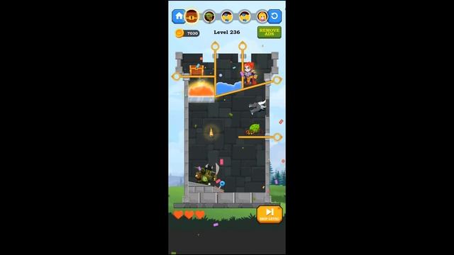 Hero Rescue - 231 - 240 Levels Fast Walkthrough | Быстрое Прохождение смотреть онлайн