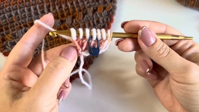 ЭТО СВЯЗАНО НЕ СПИЦАМИ!!! КЛАССНАЯ ПРОСТАЯ ШАЛЬ ТУНИССКИМ КРЮЧКОМ МАСТЕР-КЛАСС ❤️ CROCHET SHAWL смотреть онлайн