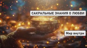 САКРАЛЬНЫЕ ЗНАНИЯ О ЛЮБВИ: МУДРОСТЬ, КОТОРАЯ ПРЕВОСХОДИТ 99%