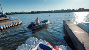 Электромотор для надувной лодки ПВХ ⚡Электрический м