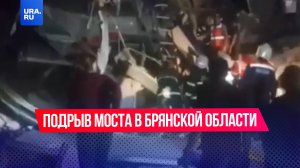 Подрыв моста произошел в Брянской области: 69 человек пострадали в результате ЧП