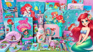 ГИГАНТСКАЯ РАСПАКОВКА НАБОРА РУСАЛОЧКИ АРИЭЛЬ ОТ ДИСНЕЯ🐠🐚|ЧТО ВНУТРИ КАПСУЛ И КОРОБОЧЕК?🤯😺