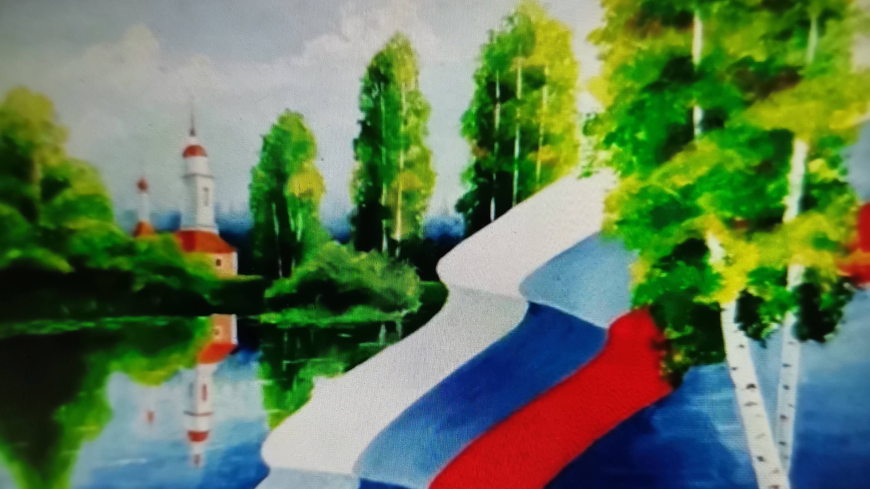Ты размахом необъятна.. дорогая Русь