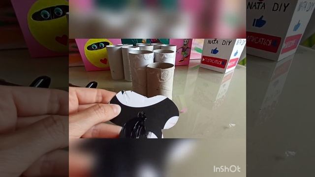 #DIY Поделка из туалетных втулок| лайфхак | ресайклинг |ra смотреть онлайн
