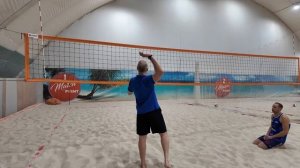 Пляжная тренировка с Мастером Спорта А. Н. Серебрениковым)