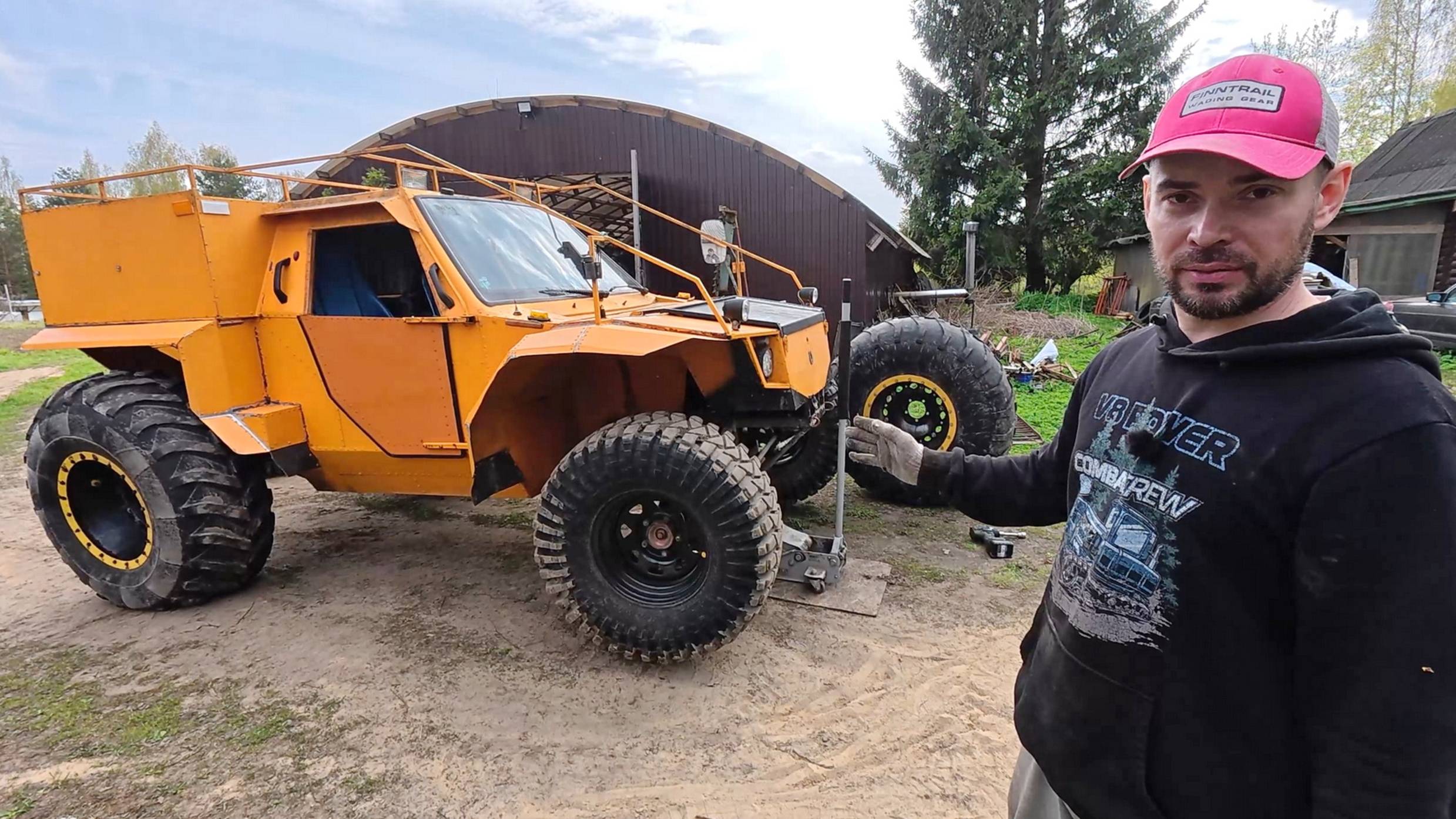 Восстановили редкий вездеход!