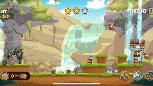 Обезьяны добывают бананы