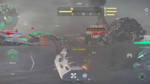 Провѣряю новый корабль въ Modern Warships 212. смотреть онлайн