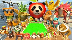 Итальянские мемы VS Спрунки Gmod|Мультики про Спрунке в ГАРРИС МОД