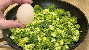 Возьмите брокколи, яйца и приготовьте полезное и вкусное блюдо! Простой рецепт с брокколи