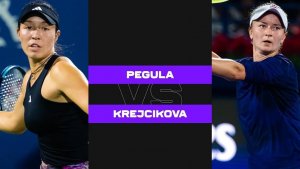 05.11.2024. Джессика Пегула - Барбора Крейчикова. Jessica Pegula - Barbora Krejcikova