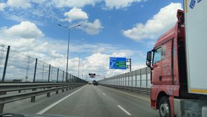 Трасса М 4 "Дон" Ростовская область Батайск. Май 2025 года