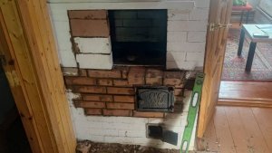 ✅ Ремонт топки печи перекладка с заменой разрушенных и поврежденных шамотных (огнеупорных) кирпичей