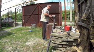ЖИВЕМ В ДЕРЕВНЕ!!ЧИЩУ,ШЛИФУЮ,ВАРЮ,А РЕЗУЛЬТАТА И НЕ ВИДНО!!НО КАРКАСУ БЫТЬ!!!
