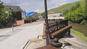 Набережная р Кача г Красноярск центр города