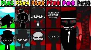 INCREDIBOX SPRUNKI ⚫ | ВСЕ ФАЗЫ BLACK: 1-10! 🌑🎶 ПОЛНЫЙ ОБЗОР!