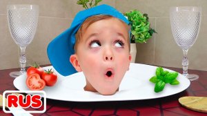 Влад и Ники играют и веселятся в Музее Иллюзий! Видео для детей.