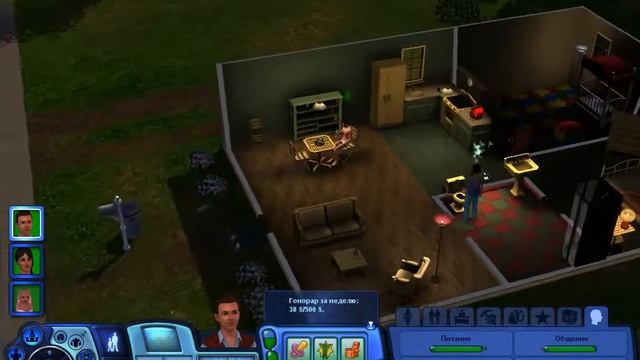 The Sims 3 студенческая жизнь #11 - Моя милая девочка смотреть онлайн