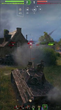 E 50 - С Таким Командиром Грех Не Настреливать! #wot #worldoftanks #миртанков #shorts