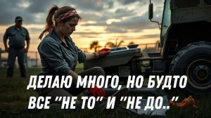 Терапевтический разбор «Делаю много, но будто все "не то" и "не до"»