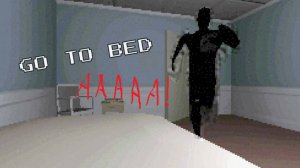 прохождение go to bed на плохую концовку