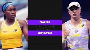 05.11.2024. Ига Швёнтек - Кори Гауфф. WTA Finals. Iga Swiatek - Cori Gauff