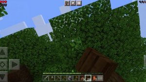 Minecraft #2 Постройка жилища или же домик на дереве:D!