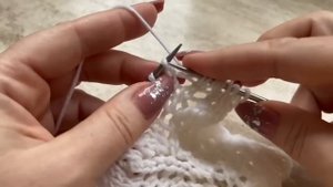 Круче, чем у Кучинелли!  Шикарный узор "Иней"! ❄️Sensational KNITTING PATTERN