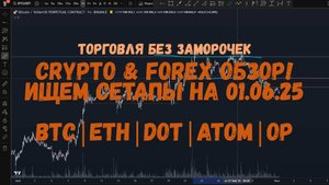 CRYPTO Обзор на 01.06.25 - BTC | ETH | DOT | ATOM | OP