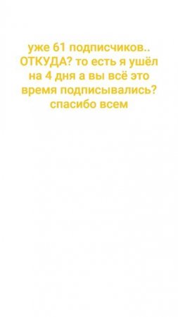 61 подписчиков